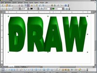 3D Text mit Open Office Draw