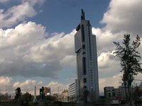 Santiago after rain time lapse