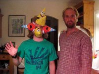 Adam & Jeremy monkeying around