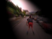 L'attaque du Barbu en Roller