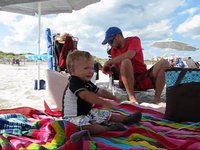 Beach Balnket Dance Party (of one)