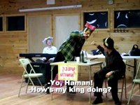 Purim in Oygust (Yiddish)