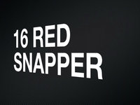 16 Red Snapper cocktail