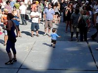 kid on the dancefloor