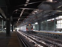 Mist under the Q Train