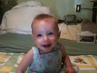 Dahli, laughing