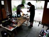 Bike Assembly (time lapse)