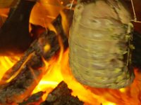 String Roasted Leg of Lamb