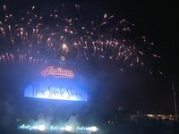 Video on Scoreboard During Fireworks