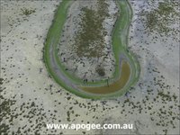 Lake Victoria, high resolution aerial imagery and terrain model.