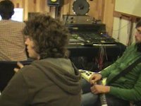 Lineband. Studio the second and the third day