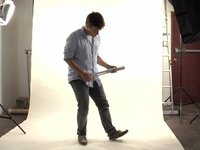 caleb dancing in the white room