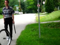 Justin tire chasing
