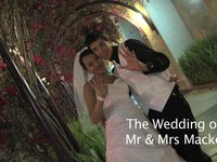 The wedding of Tish and Chris Macke