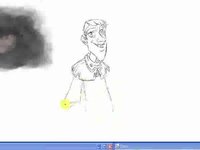 Louyss - 2nd test with Mypaint