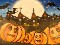 Colorizing BDF-Studio with graffiti (Halloween)