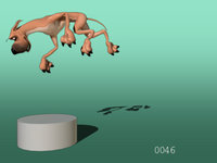 Great Dane Jump Animation Steps