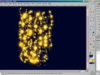 Luftblasen und Flüssigkeiten mit GIMP