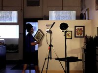 Timelapse: Shooting artwork for 1975 website