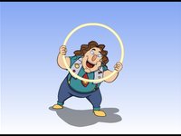 Character animation of "Drew"