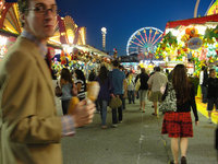 Ferris Wheel and Deep Fried Chocolate Bars