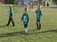 Ezra's 1st Soccer Game - 8.29.09