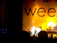 Weezer at the PNC bank arts center 2009