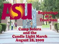 Camp Solera Candle Light Walk