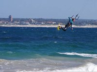 Short kitesurfing clip