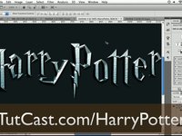 Harry Potter Text Photoshop Tutorial - NAPP Contest