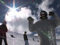 Jibbing around Bariloche