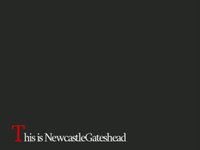 This is NewcastleGateshead