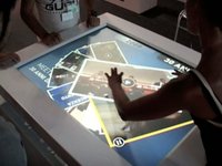 Multi-Touch tables / SKY Tv event