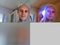 Webcam: Temporal distortion gradient 2