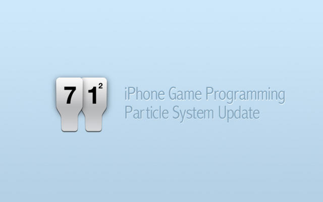 iPhone Game Programming - Particle System Update iPhone Game Programming - Particle System Update