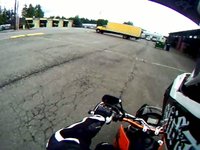 KTM 625 smc Wheelies + Stoppies + curbs + dirt