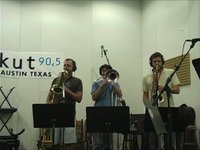 T-Bird and the Breaks in KUT Studio 1a