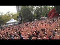 Onstage with NPSH at Bumbershoot