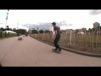 poorly executed willy grind line