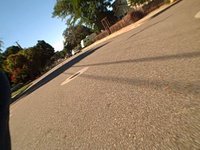 Skateboarding in San Luis Obispo with Wide Angle Lens Flip