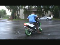 gy6 150 scooter doing burnouts