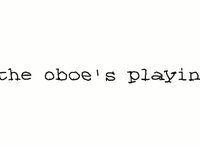The Oboes Playing neu