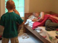 Kids singing this morning before school