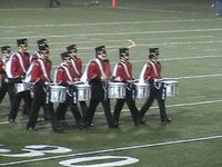 North Andovder Marching Band  - Football Half Time Show - Sept 11, 2009