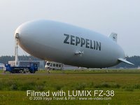 Zeppelin NT, filmed with LUMIX FZ-38