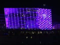 Temple Electronica Close-up