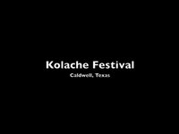 Kolache Festival