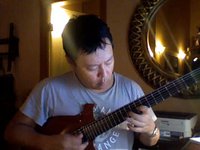 Gary doing Beatles "I feel fine"