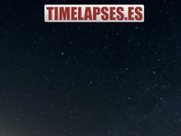 Timelapse contrarotación de estrellas