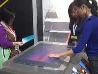 Surface app at Kodak's Print '09 booth